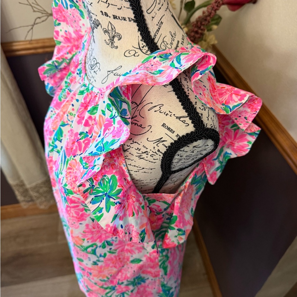 Lilly Pulitzer Marlee Ruffle Top - Picture 7 of 8